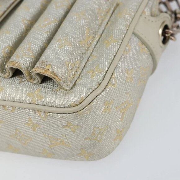 LOUIS VUITTON Monogram Shine Chain McKenna Bag Silver - Picture 8 of 15